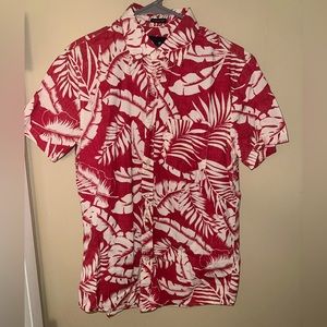 Tropical American Eagle Men’s Button-up